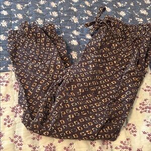 Anthropologie Geometric Print Pants